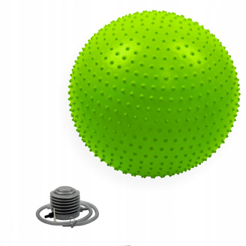 Фитбол  SportVida 55 cm Anti-Burst SV-HK0291 Green - фото №4